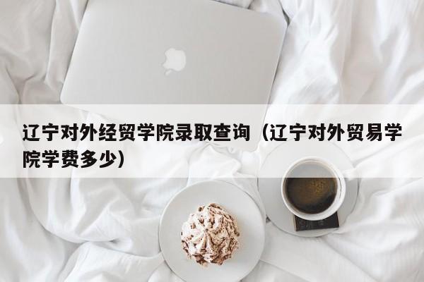 辽宁对外经贸学院录取查询（辽宁对外贸易学院学费多少）