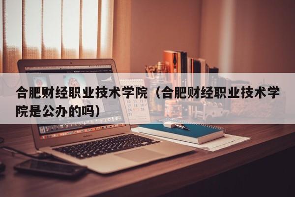 合肥财经职业技术学院（合肥财经职业技术学院是公办的吗）