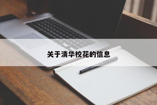 关于清华校花的信息