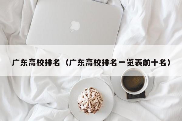 广东高校排名（广东高校排名一览表前十名）