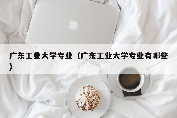 广东工业大学专业（广东工业大学专业有哪些）
