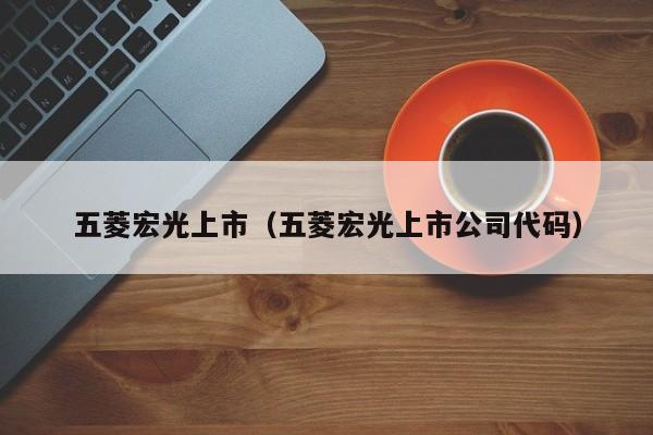 五菱宏光上市（五菱宏光上市公司代码）